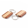 Wooden Keychain LS-KEYC-H018-01-2