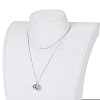 Pendant Necklaces NJEW-JN02193-M-5