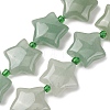 Natural Green Aventurine Beads Strands G-K359-E01-2