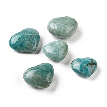 Natural Amazonite Home Heart Love Stones G-A207-08B