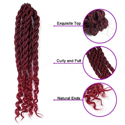 Goddess Locs Crochet Ombre Hair OHAR-G005-09B-1