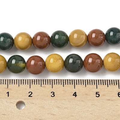 Natural Mixed Gemstone Beads Strands G-P574-A01-8mm-1