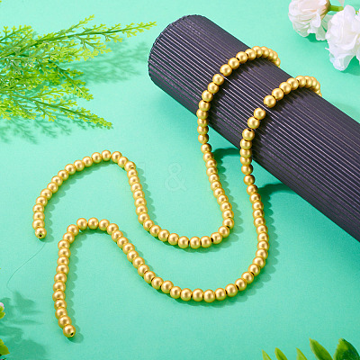 150Pcs 2 Strands Electroplate Glass Beads Strands EGLA-TA0013-57A-1