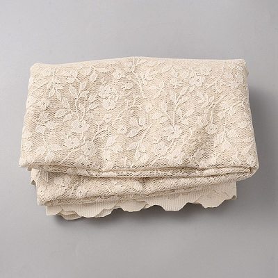 Polyester Lace Fabric DIY-WH0750-211B-1