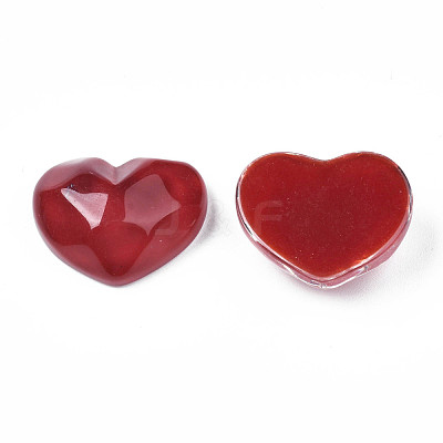 Transparent Resin Cabochons CRES-N031-003A-B08-1