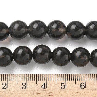 Natural Ice Obsidian Beads Strands G-P590-A03-10mm-03-1