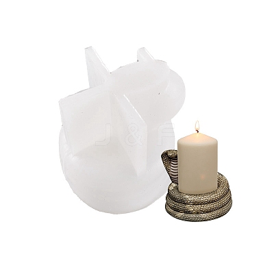DIY Cobra Snake Candle Holder Silicone Molds SNAK-PW0001-10-1