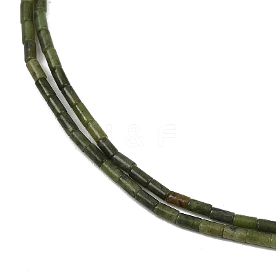 Natural Chinese Southern Jade Beads Strands G-M389-20-1