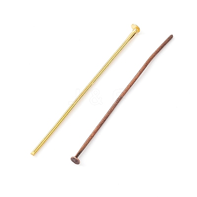 600Pcs 6 Colors Iron Flat Head Pins IFIN-YW0001-97-1