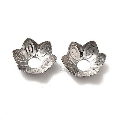 Non-Tarnish 304 Stainless Steel Bead Caps STAS-D244-03P-A-1