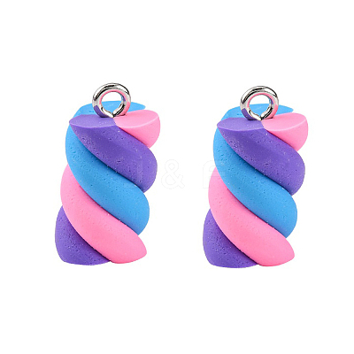 Handmade Polymer Clay Charms LS-X-CLAY-T016-83M-1