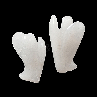 Natural White Jade Carved Angle Figurines GG-CBA9C2C-A36-1