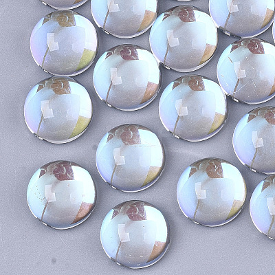 Transparent Glass Cabochons LS-EGLA-N004-03B-01-1