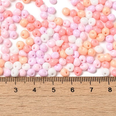6/0 Opaque Baking Paint Glass Seed Beads X1-SEED-M012-02A-34-1