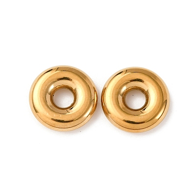 304 Stainless Steel European Beads STAS-D383-01A-G-1