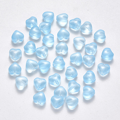 Imitation Jade Glass Beads GLAA-R211-02-A04-1
