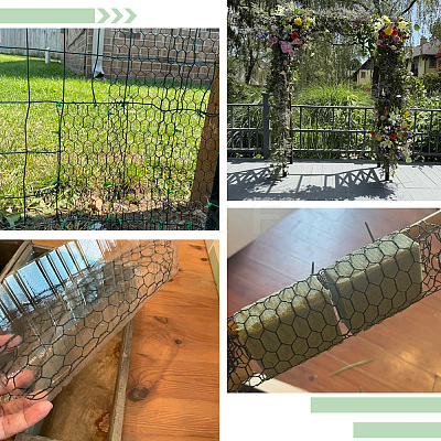 1Pc Iron Floral Wire Netting AJEW-SP0004-26-1