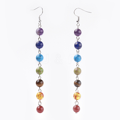 Chakra Jewelry EJEW-JE02622-1
