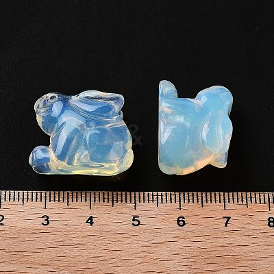 Opalite Carved Figurines DJEW-L023-E03-1