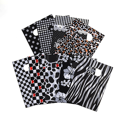 Printed Plastic Bags PE-T003-20x25cm-01-1