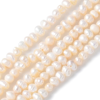 Natural Cultured Freshwater Pearl Beads Strands PEAR-I007-07L-02B-1