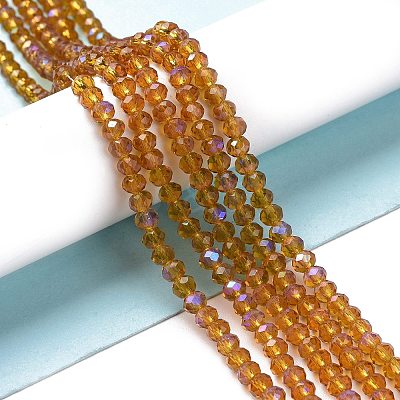 Electroplate Glass Beads Strands LS-EGLA-A034-T8mm-L01-1