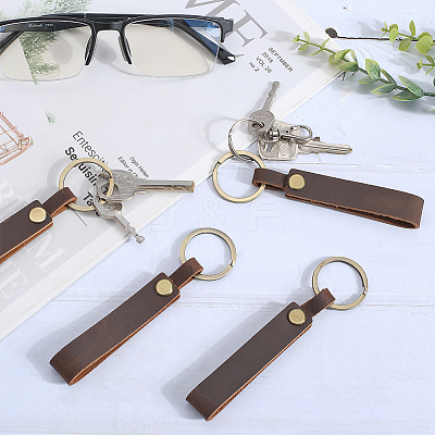 Leather Keychain KEYC-WH20002-05A-02-1