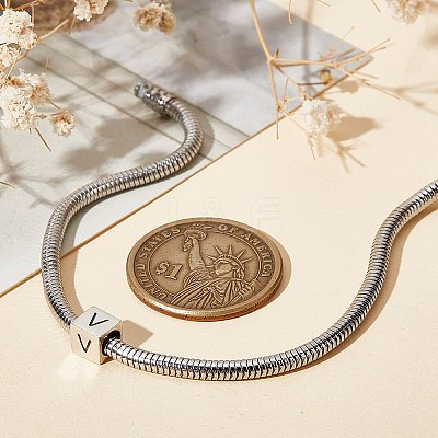 Sterling Silver Beads STER-WH20009-04V-P-1