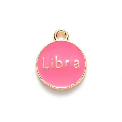 Alloy Enamel Pendants ENAM-S124-01B-03K-1