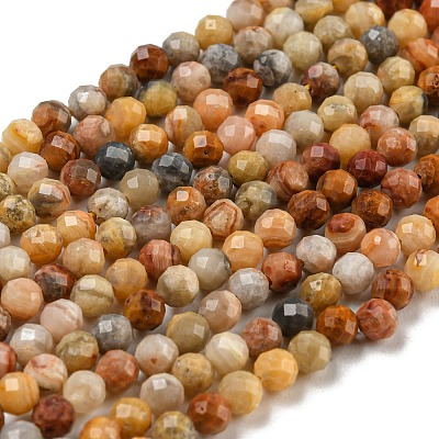 Natural Crazy Lace Agate Beads Strands X-G-A129-3mm-17-1