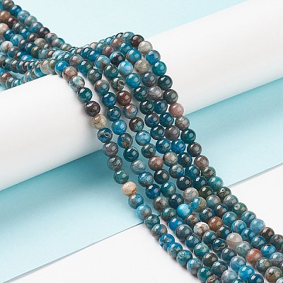 Natural Apatite Beads LS-G-E481-05-6mm-01-1