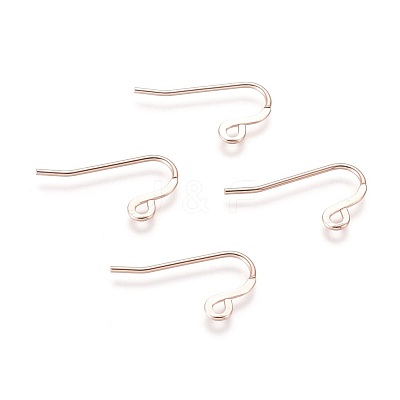 304 Stainless Steel French Earring Hooks STAS-H436-07RG-1