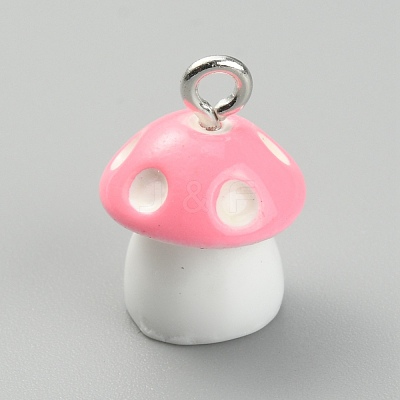 Opaque Resin Pendants RESI-CJC0012-17A-1