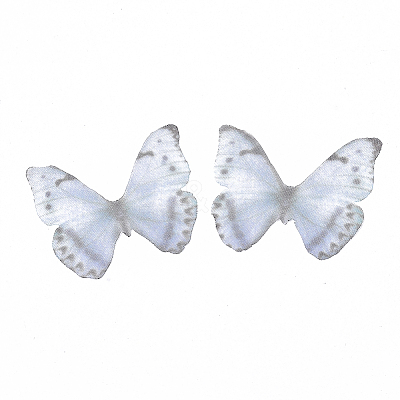 Polyester Fabric Wings Crafts Decoration X-FIND-S322-005A-01-1