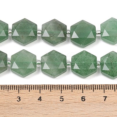 Natural Green Aventurine Beads Strands G-G144-A04-01A-1