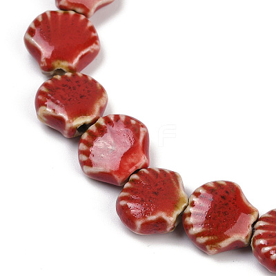 Handmade Porcelain Beads Strands PORC-Q002-01A-03-1