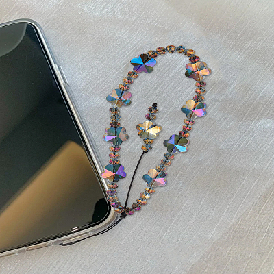 1Pc Acrylic Mobile Straps HJEW-LP0002-20B-1