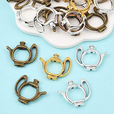 Tibetan Style Alloy Bead Frames TIBEB-X0030-RS-1