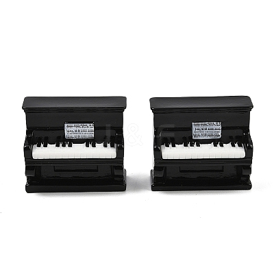 Musical Instrument Theme Resin Upright Piano Miniature Ornaments RE-CBA17C4-20F-1