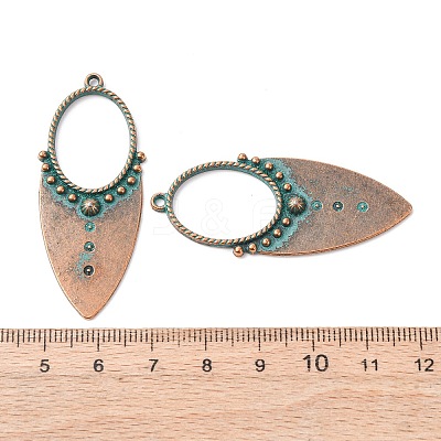 Tibetan Style Alloy Pendants X-FIND-B055-02J-1