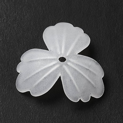 Transparent Acrylic Bead Caps MACR-J122-05-1