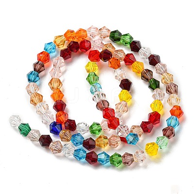 Transparent Glass Beads Strands GLAA-F029-4mm-29-1