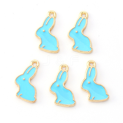 Alloy Enamel Pendants ENAM-S121-091E-1