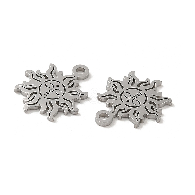 Non-Tarnish 304 Stainless Steel Charms STAS-J042-04P-1