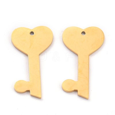 304 Stainless Steel Pendants STAS-F267-14G-1