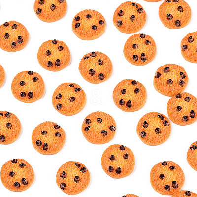 Cookie Luminous Resin Cabochons CRES-T026-02A-1