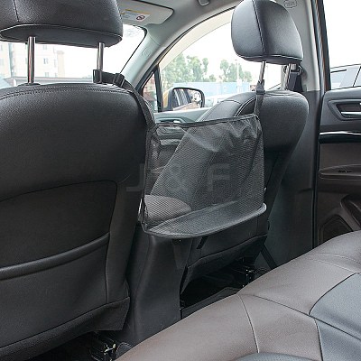 Universal Auto Car Seat Storage Mesh Organizer With Hook Pouch Holder Trunk And Car Seat Organizer ST-GF0001-01-1