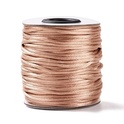 Nylon Satin Rattail Cords NWIR-A003-21-1