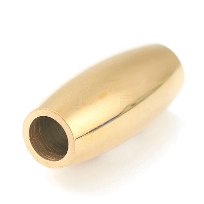 Ion Plating(IP) 304 Stainless Steel Magnetic Clasps STAS-O148-08C-G-1
