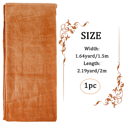 Velvet Fabric DIY-WH0530-71C-1